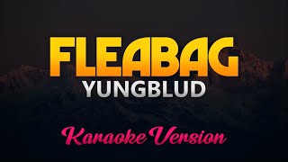 YUNGBLUD  Fleabag KaraokeInstrumental [upl. by Hilaria]