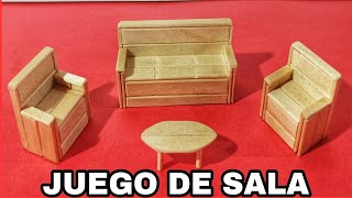 como hacer muebles para maquetas [upl. by Noitsirhc199]