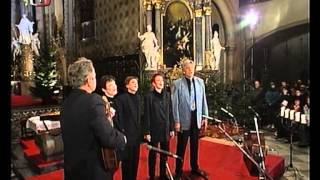 Spirituál kvintet  vánoční koncert quotV jeslích dítě spinkáquot 1995 [upl. by Anatnahs]