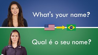 Portuguese Conversation for Beginners  BR Portuguese [upl. by Noskcaj391]