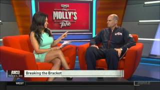 Molly Qerim and Antonietta Collins  ESPN [upl. by Asiul138]