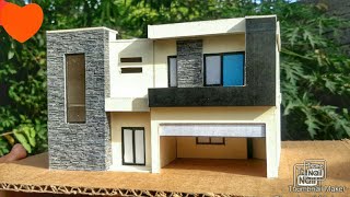 Maqueta de una casa tutorial [upl. by Enelehcim219]