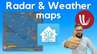 Realtime radar and weather maps in Home Assistant [upl. by Kimberlyn]