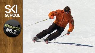 HOW TO CARVE on Skis  Advanced Ski Lesson 62  Carving [upl. by Adriel]