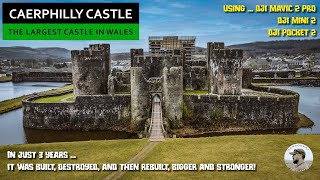 Caerphilly Castle  The Largest in Wales 2nd in Britain [upl. by Gar]