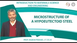 Microstructure of a Hypoeutectoid Steel [upl. by Essy]