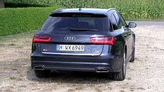 2016 Audi A6 Avant 30 TDI 272 HP TEST DRIVE [upl. by Ardnaid252]