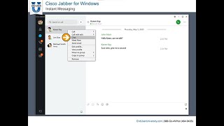 Cisco Jabber 2020  Instant Messaging [upl. by Claudetta]