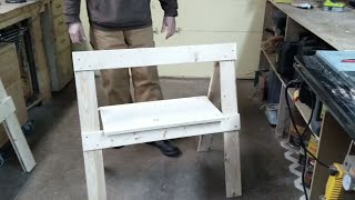 Easy Build Folding Sawhorse [upl. by Marutani]