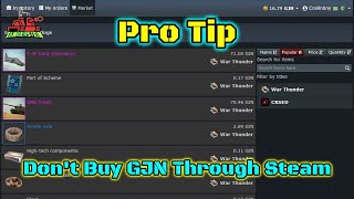 GJN Explained  What They Are How To Buy And Use Them And Why To Avoid GJN On Steam War Thunder [upl. by Aicekal781]