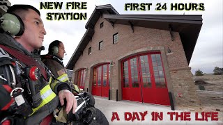 First 24 Hours in a New Fire Station  A Day in the Life [upl. by Annoya339]