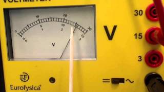 aflezen spanningsmeter [upl. by Jazmin]