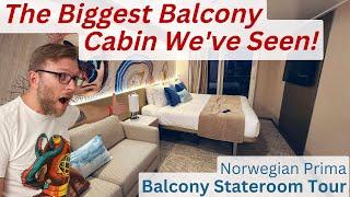 Norwegian Prima Balcony Stateroom Tour amp Review [upl. by Benis]