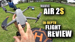 DJI Mavic AIR 2S Flight Test Review INDEPTH  How Good is it BONUS CRASHING amp RAIN Resistance [upl. by Harim]