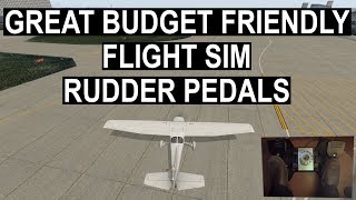 Logitech G PRO Flight Rudder Pedals  Review for Flight Sim [upl. by Llertniuq]