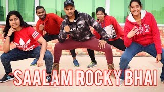 Salaam Rocky Bhai video song dance cover KGF Chapter 1  Yash  SAAD  SaadStudios [upl. by Amann88]