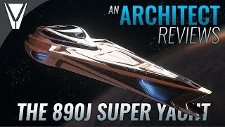 An Architect Reviews the 890J Super Yacht  Star Citizen [upl. by Nibroc]