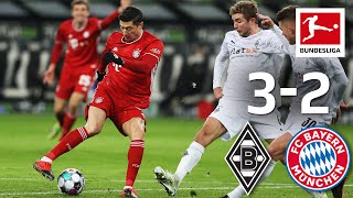 Incredible comeback Gladbach turns match  Gladbach  Bayern München  32  MD 15 202021 [upl. by Aidnis359]