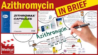 Azithromycin 250 mg 500 mg dosage use and side effects [upl. by Ahsiatal]