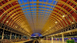 A Walk Around Londons Paddington Railway Station [upl. by Cornelle910]