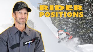 Ep1  Snowmobile Rider Positions [upl. by Ariom]