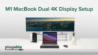 How to Connect Two 4K Monitors to an M1 Mac [upl. by Samoht751]