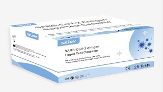 Nasal swab for COVID19 antigen tests – Selftesting [upl. by Sinnelg529]