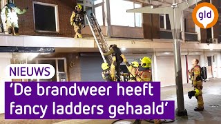 Bewoners GERED na BRAND in appartementencomplex [upl. by Barthol]