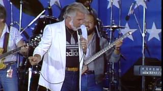 Kenny Rogers  Ruby Live at Farm Aid 1985 [upl. by Assirrem]