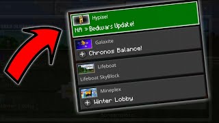 How To Play Hypixel On Bedrock Edition  Tutorial [upl. by Macmillan]