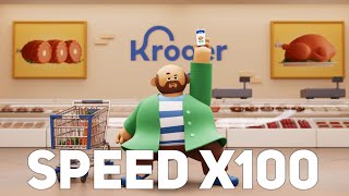 Kroger Ad  SPEED X100 [upl. by Eadrahc14]