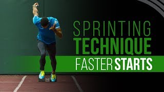 Sprinting Technique  Faster Starts  Acceleration amp Reaction Time [upl. by Pelagia]