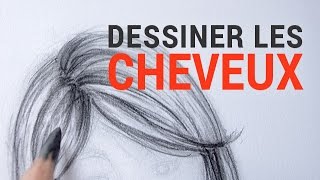 Méthode pour dessiner les cheveux [upl. by Darcia]