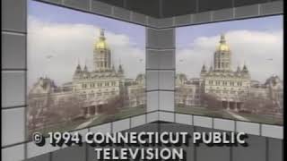 Connecticut Public Television 1994 [upl. by Cutlip]