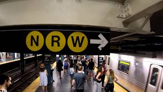 ⁴ᴷ The Busiest NYC Subway Station Times Square–42nd StreetPort Authority Bus Terminal [upl. by Down881]