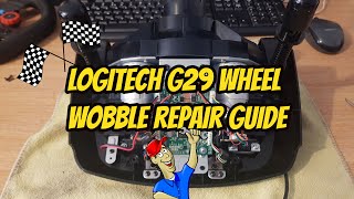 Logitech G29 Wheel Wobble Repair Guide [upl. by Llenna]