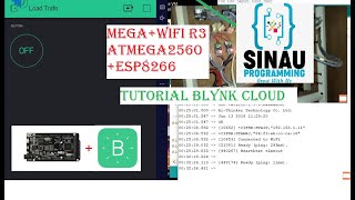 BLYNK ON MEGAWiFi R3 ATmega2560ESP8266 [upl. by Juana80]