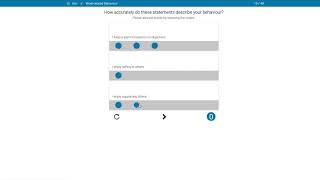 WorkRelated Behaviour Management Shapes  AON cute Personality Questionnaire [upl. by Keese]