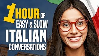 Learn ITALIAN A 1HOUR Beginner Conversation Course for daily life  OUINOcom [upl. by Lemra606]