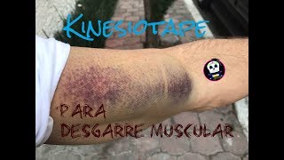 Kinesiotape para Desgarres Musculares [upl. by Otti]