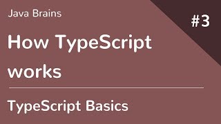 TypeScript Basics 3  How TypeScript works [upl. by Rooke]