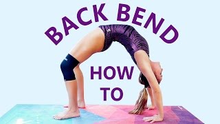 Gymnastics At Home Backbend Challenge Flexibility Workout amp Stretches How to do a Back Bend [upl. by Eenrahc]