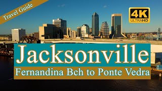 Jacksonville Travel Guide  Fernandina Bch Neptune Beach Jax Beach and Ponte Vedra [upl. by Nyrac636]