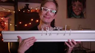 Installing Christmas Lights on Gutters [upl. by Jacquenette]