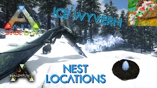 🆕EASY Ice ❄️ Wyvern Nest Locations Redux  Ragnarok  ARK Made Easy [upl. by Nwahsor]