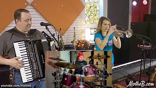 North Shore Polka with Mollie B Ted Lange amp Dana Lindblad Home Session 25 [upl. by Chadd910]