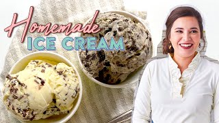 AMAZING Homemade Ice Cream Recipe  May Never Go Back to StoreBought  Southern Living From Home [upl. by Fabriane579]