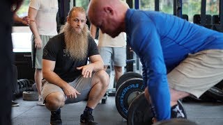 Deadlifting With Long Legs  Grip Issues  Hip Position [upl. by Krutz]