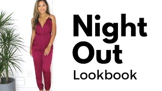 Night Out Lookbook  Going Out Outfit Ideas [upl. by Krenek]