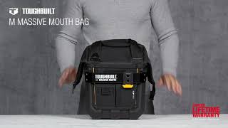 ToughBuilt® Medium Massive Mouth Bag [upl. by Aholah]